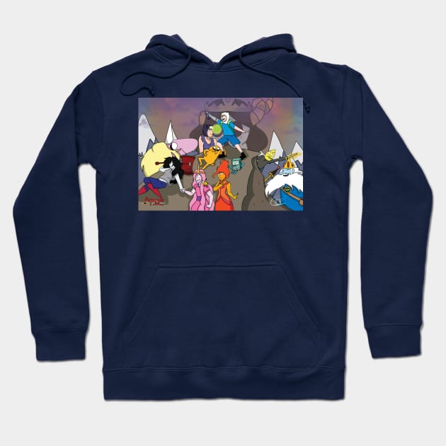 Adventure Time - Finn & Jake Hoodie by TheCrazyFarmer